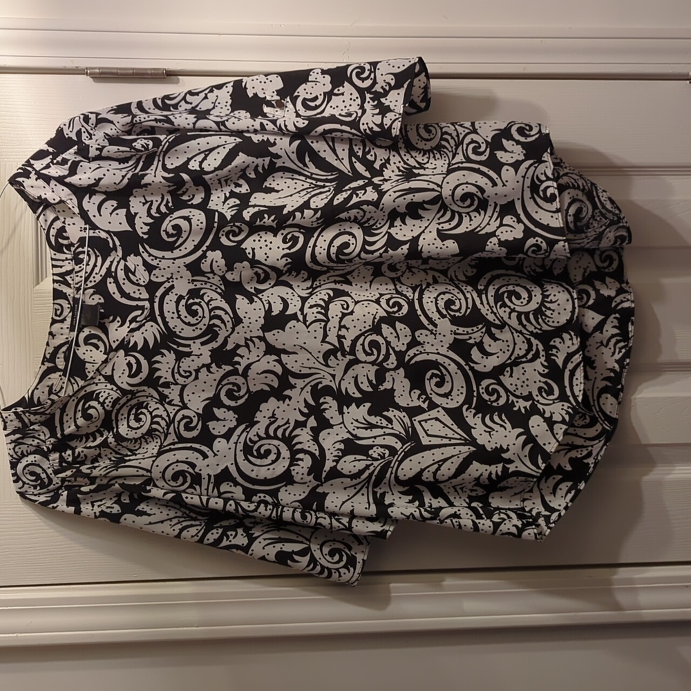 Black & White Ann Taylor Blouse